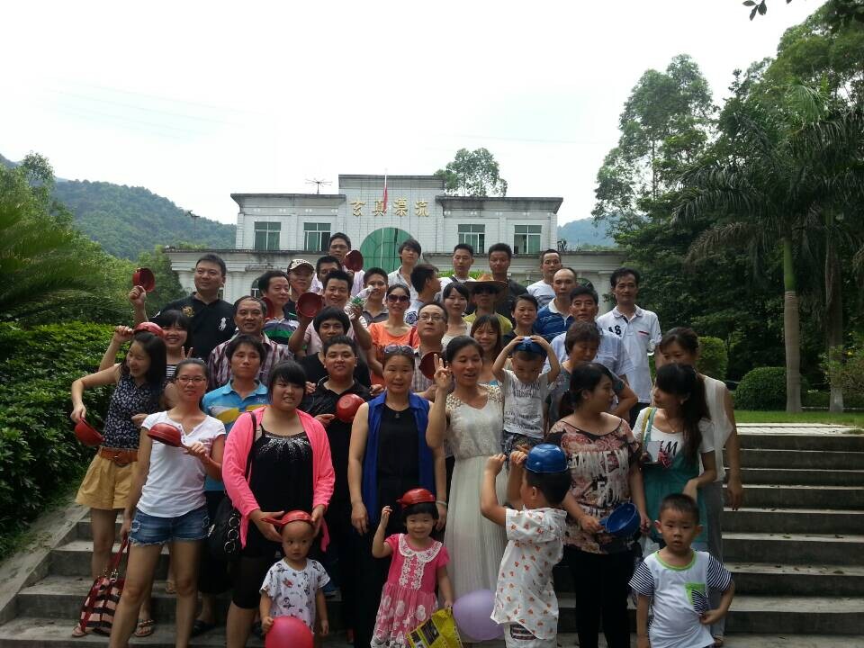 杰凱全體家人清遠漂流